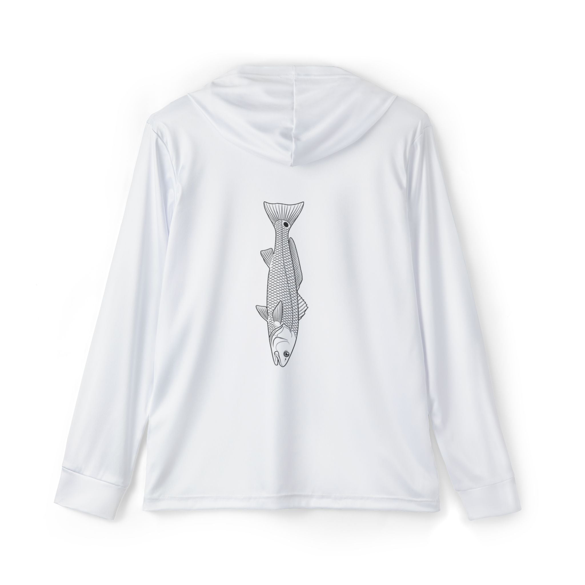 The Outlined Red — Fishing Hoodie
