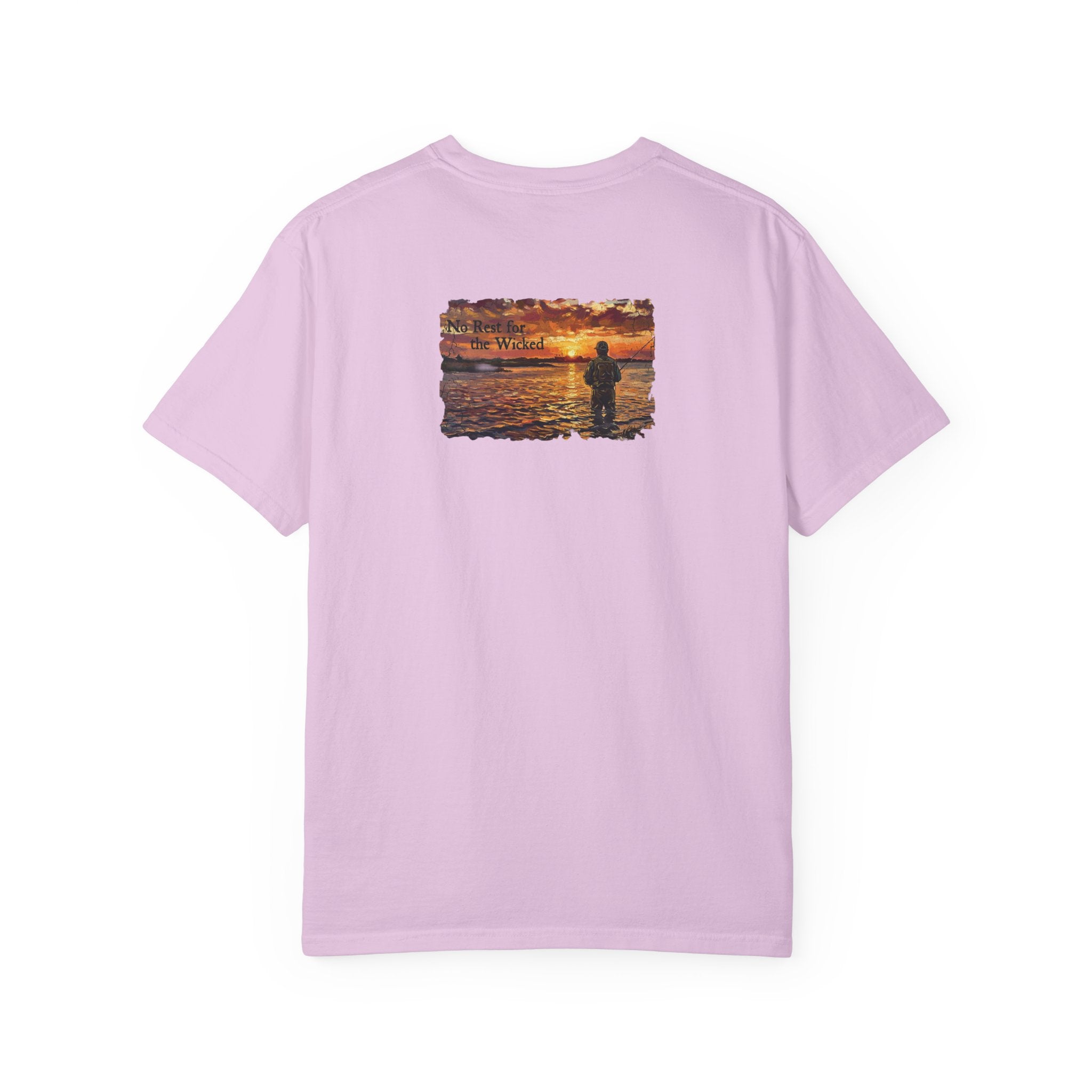Sunset Angler T-Shirt — Cotton