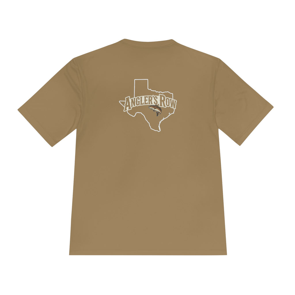 Texas Angler's Row Logo Moisture-Wicking Tee