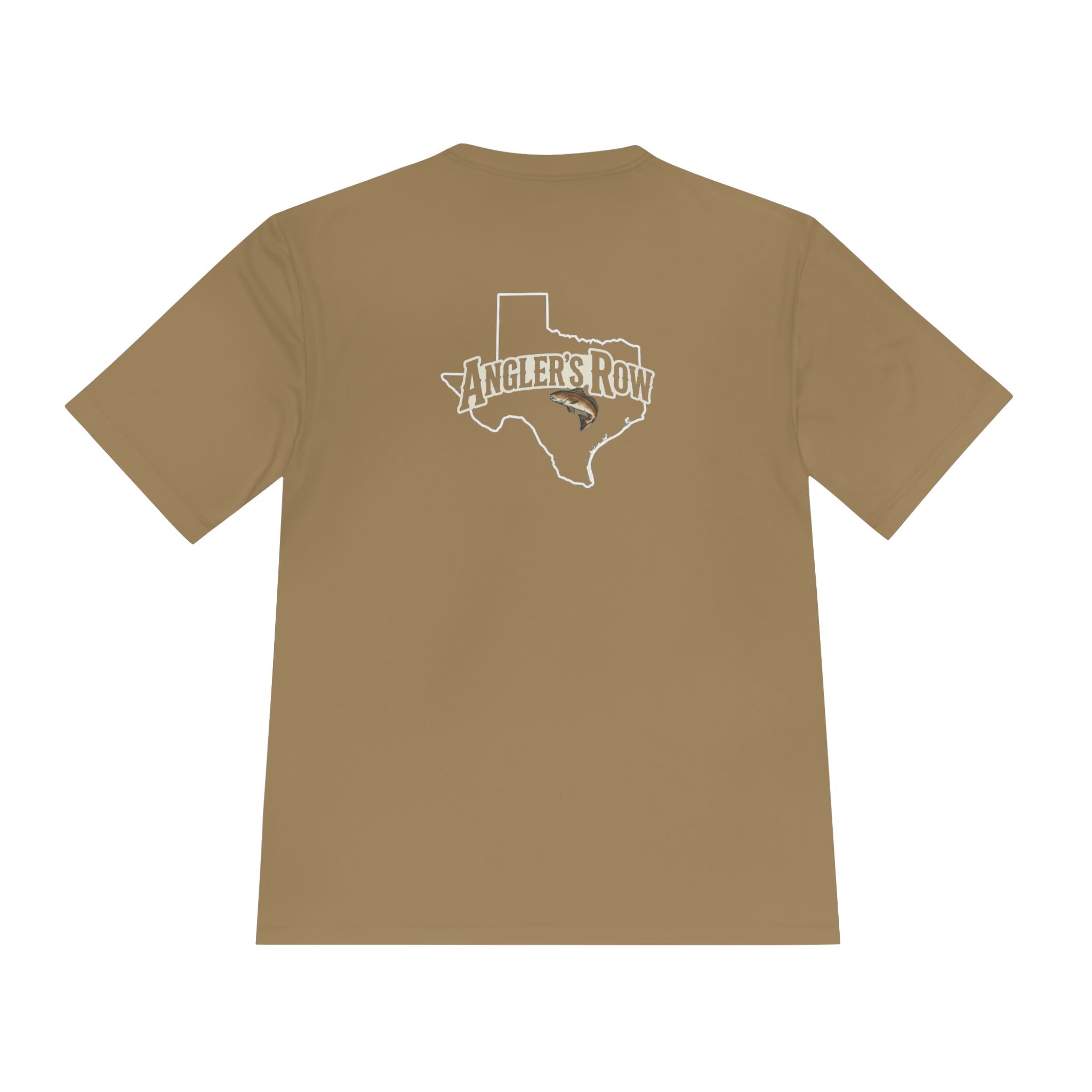 Texas Angler's Row Logo Moisture-Wicking Tee