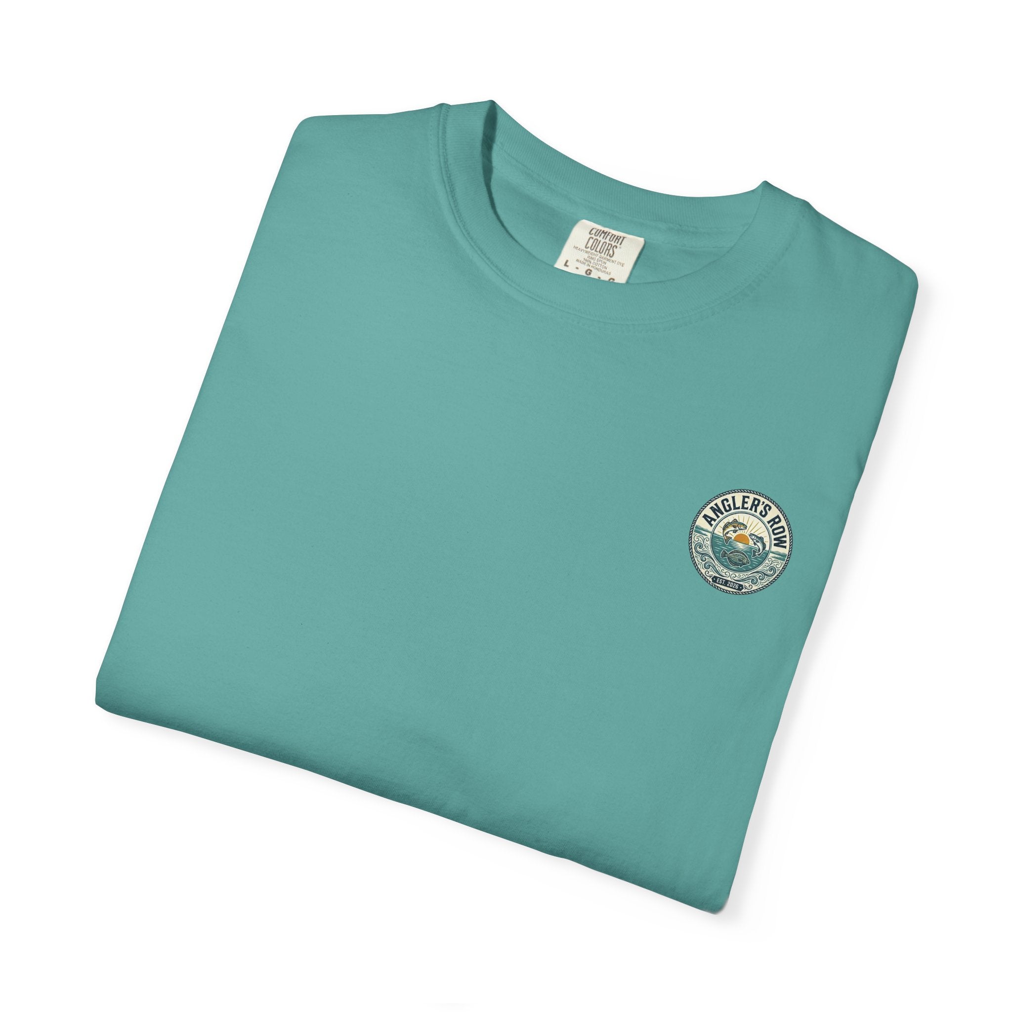 Angler's Row Fishing Lure T-Shirt | Vintage Bait Graphic