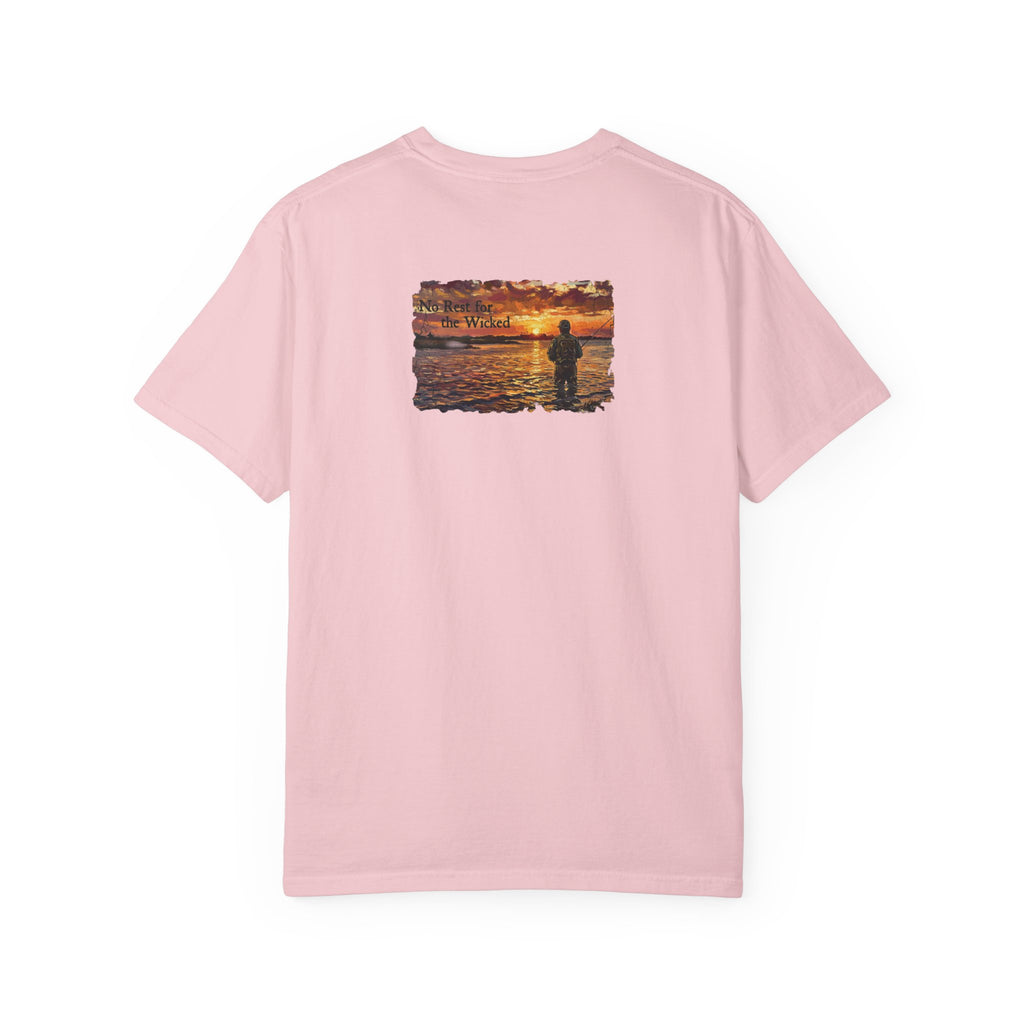 Sunset Angler T-Shirt — Cotton