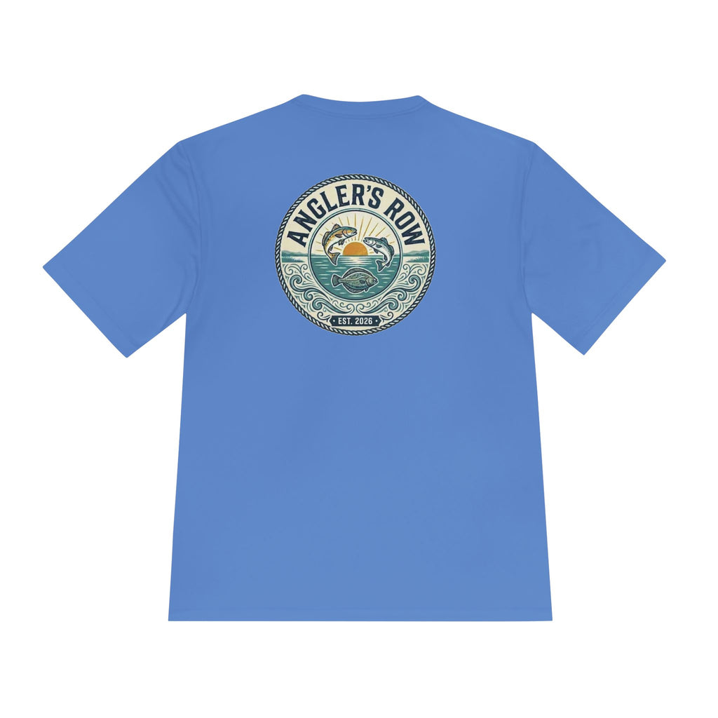 Angler's Row Fishing Logo Tee | Fishing T-Shirt, moisture-wicking