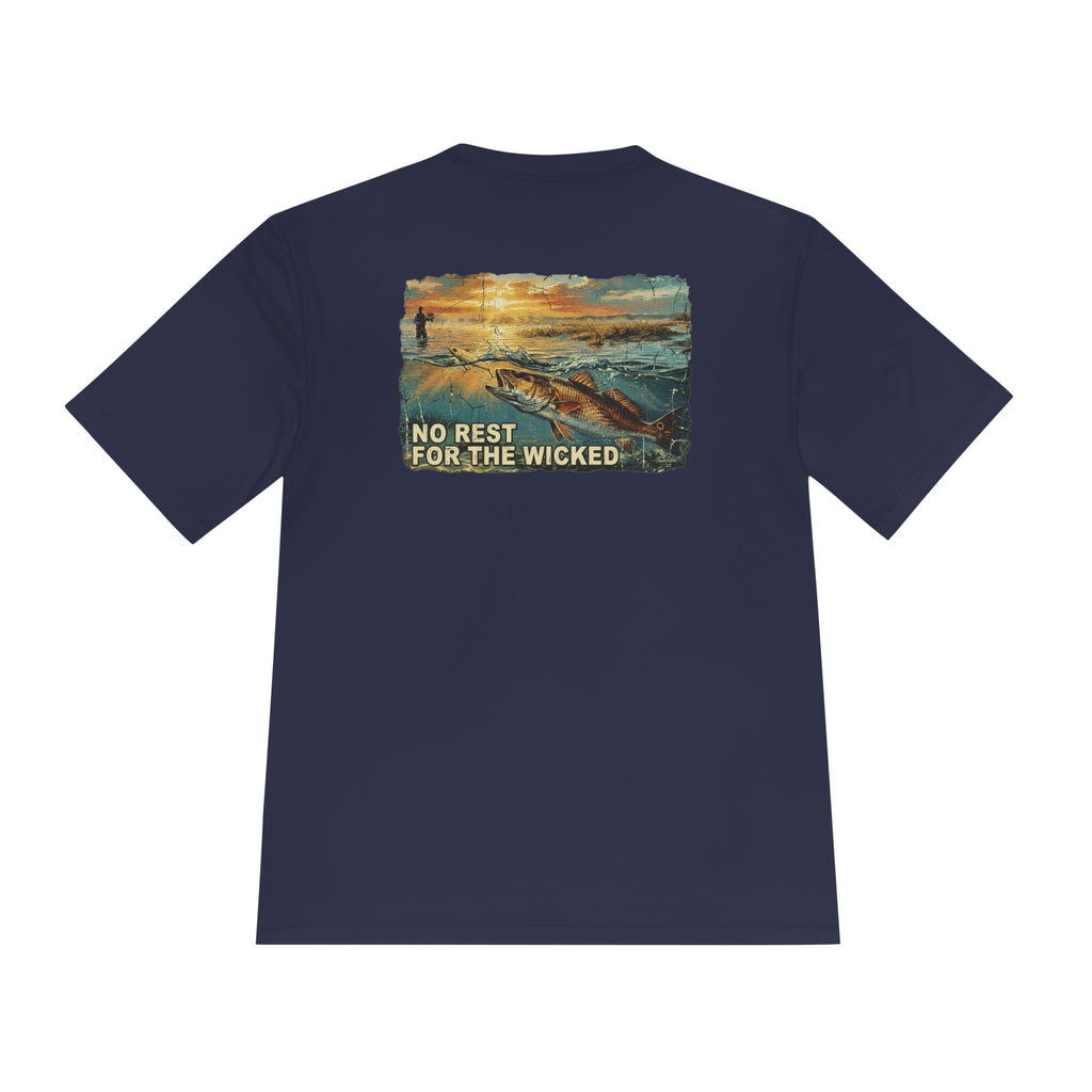 No Rest for the Wicked — Fishing T-Shirt