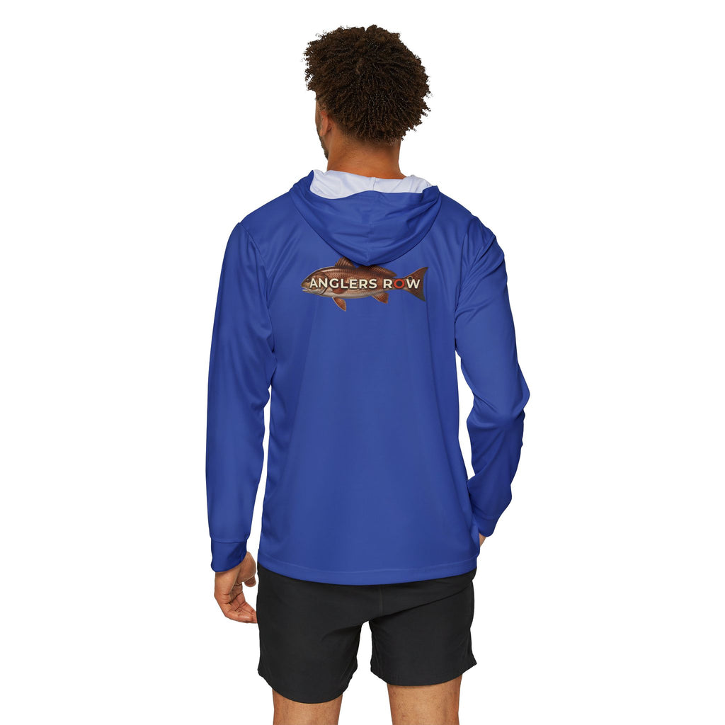 Fishing Hoodie —  Sports Warmup Hoodie with Fish Graphic