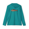 Anglers Row Fishing Hoodie — Men’s Lightweight Teal Warmup Pullover