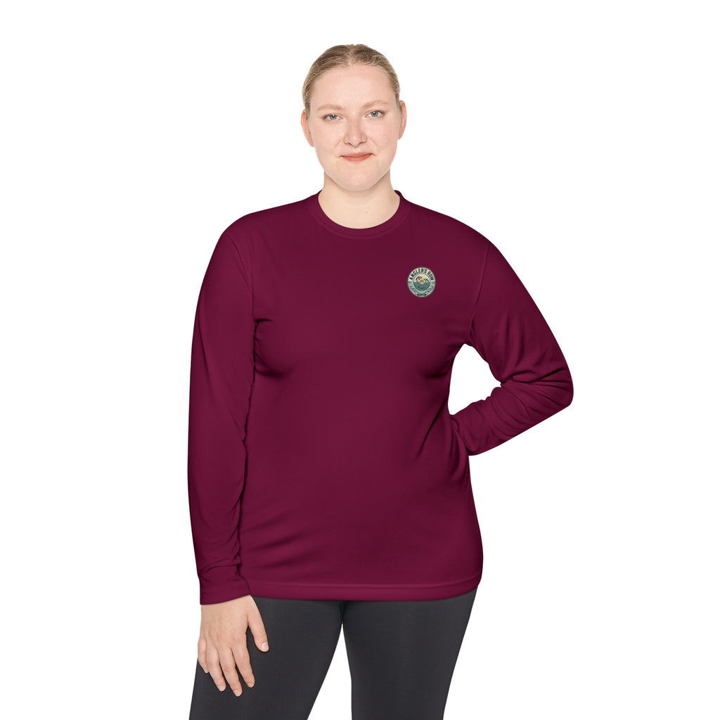 Texas Slam Fishing Tee — Lightweight Long Sleeve Shirt with Vintage Fish Illustrations