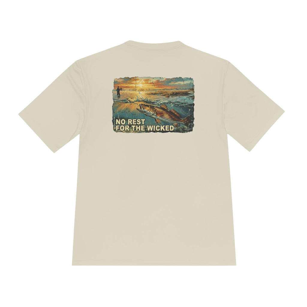 No Rest for the Wicked — Fishing T-Shirt