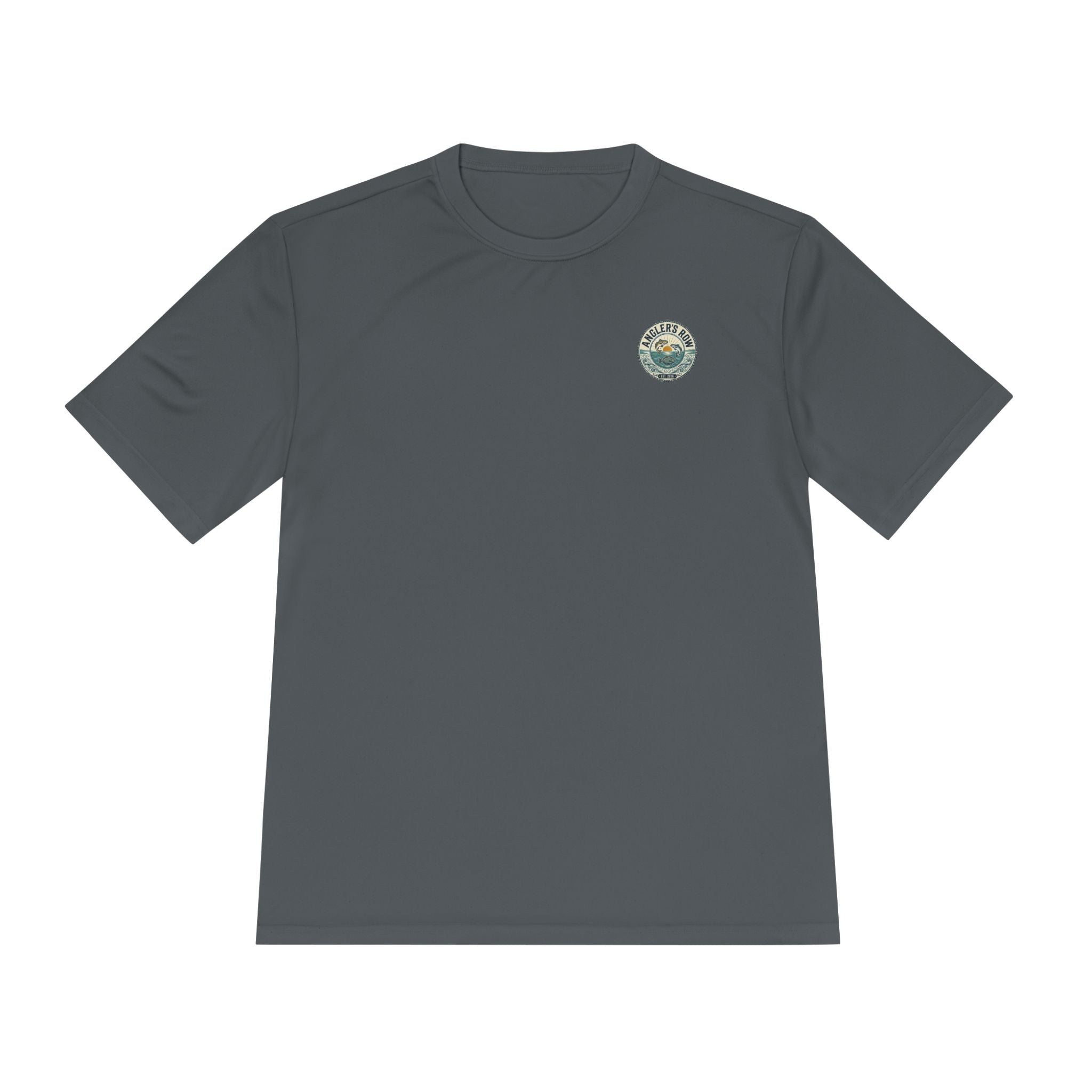 Sunset Fishing Moisture-Wicking Tee — 'No Rest for the Wicked' Performance Shirt