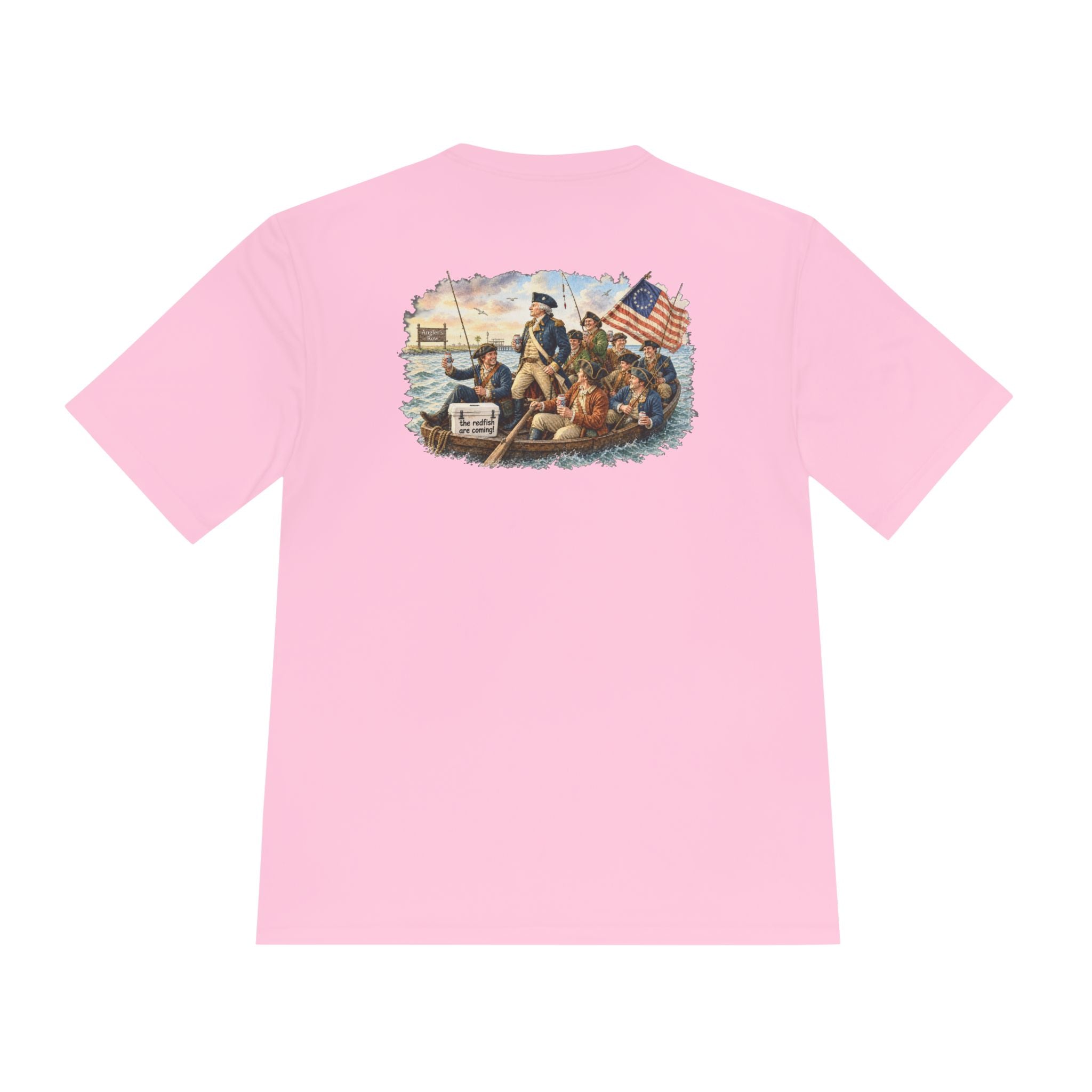 Fishing Forefathers Graphic Tee — Dri fit T Shirt