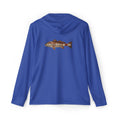 Fishing Hoodie —  Sports Warmup Hoodie with Fish Graphic