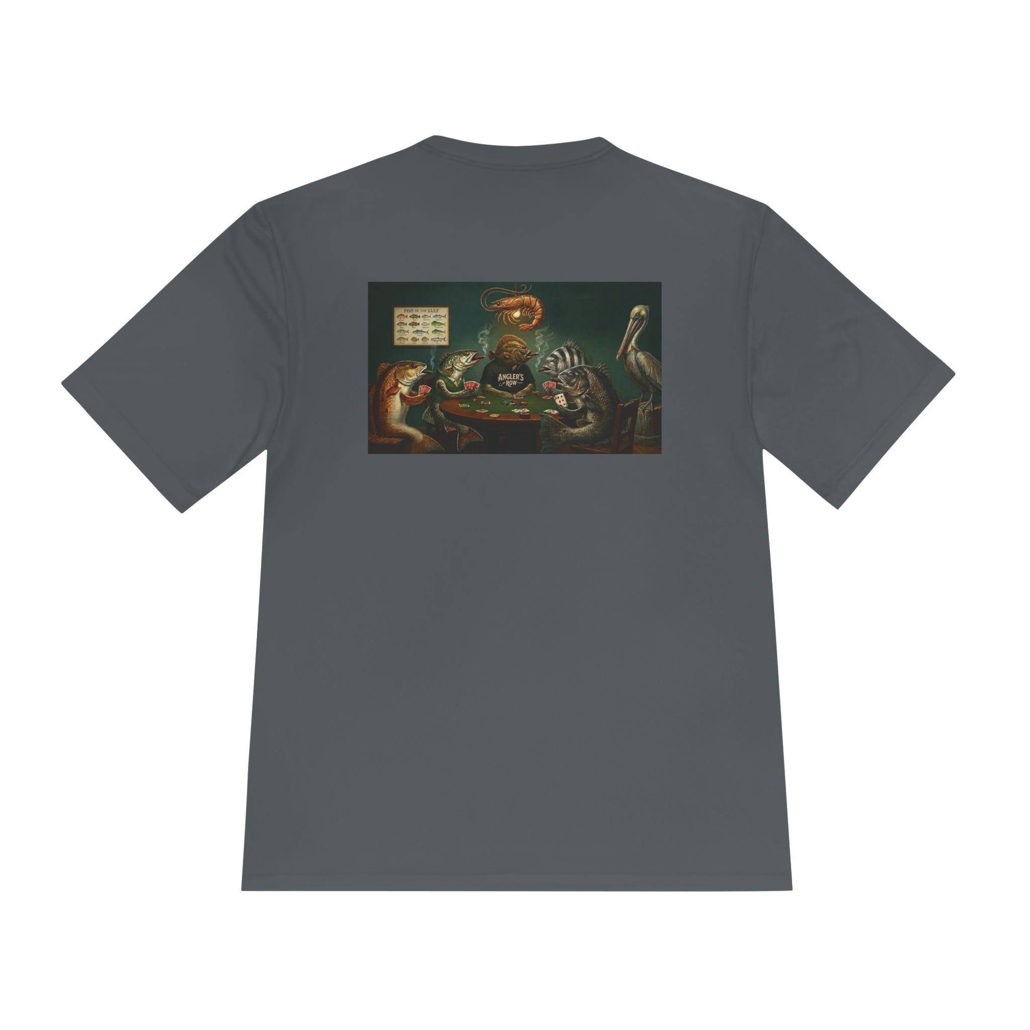 Bay Fish Card Players Artwork Tee