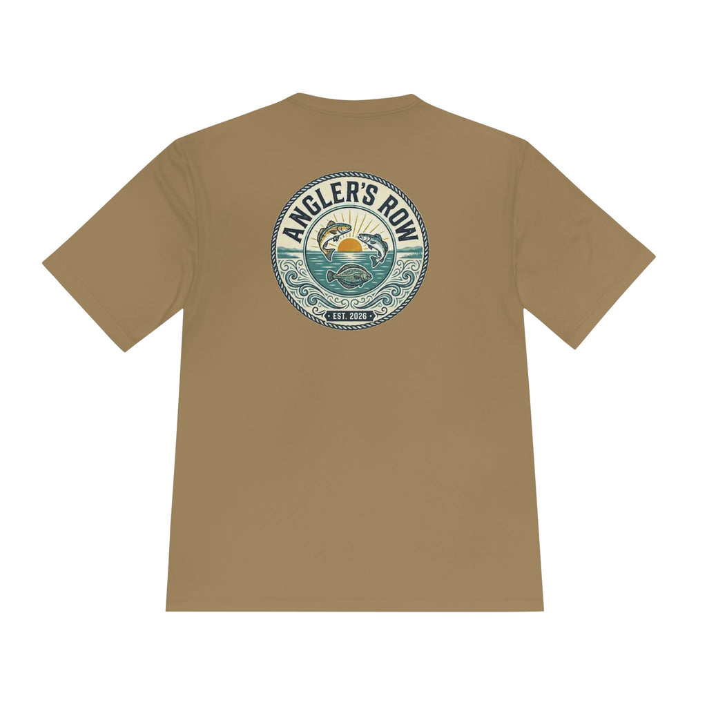 Angler's Row Fishing Logo Tee | Fishing T-Shirt, moisture-wicking