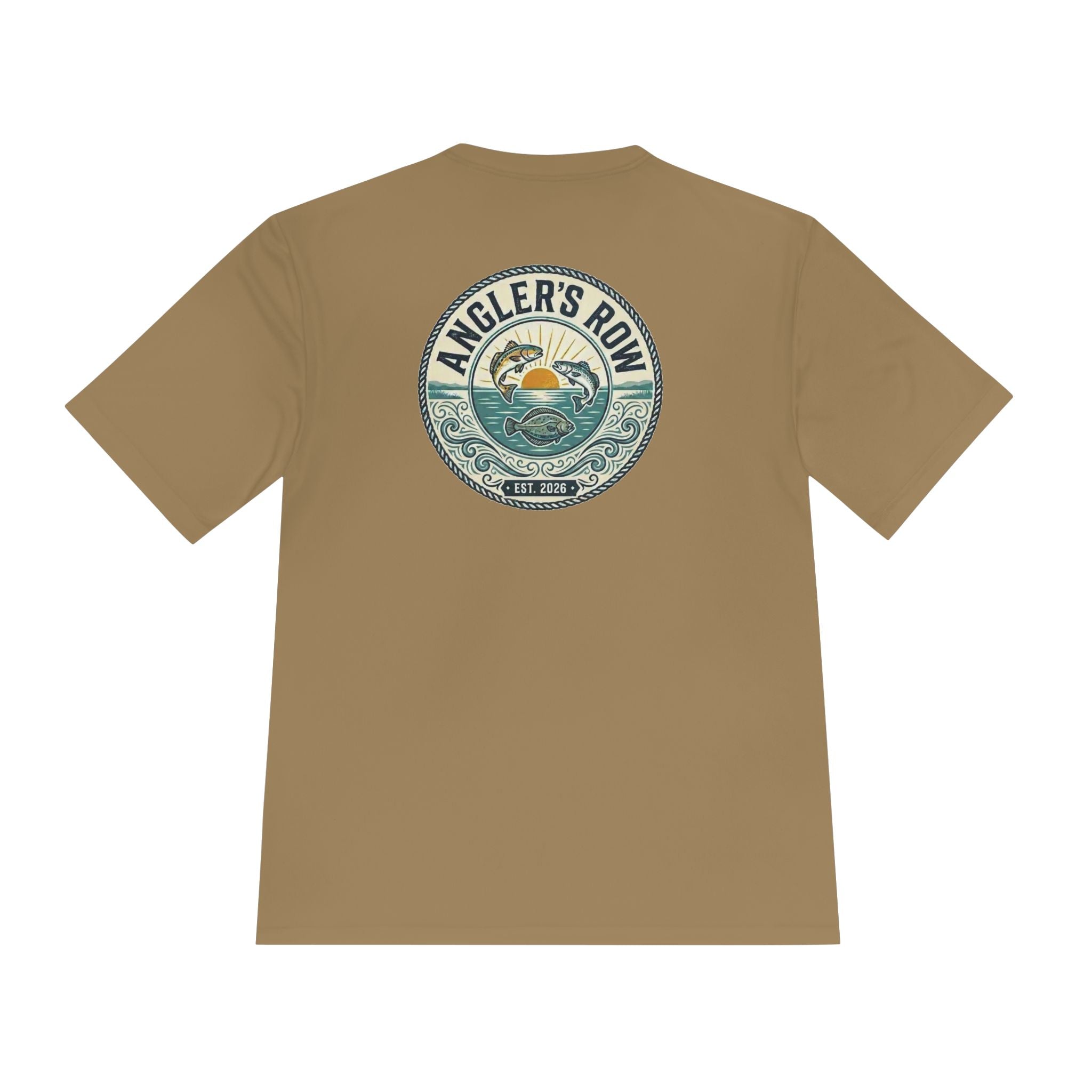 Angler's Row Fishing Logo Tee | Fishing T-Shirt, moisture-wicking