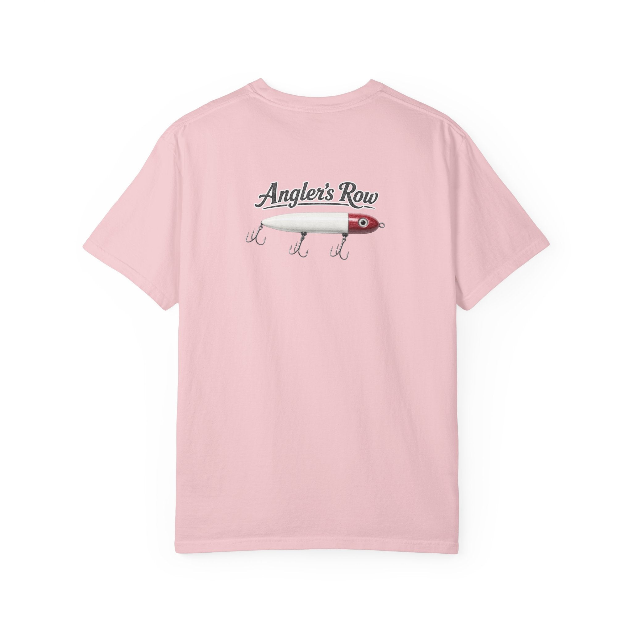 Angler's Row Fishing Lure T-Shirt | Vintage Bait Graphic