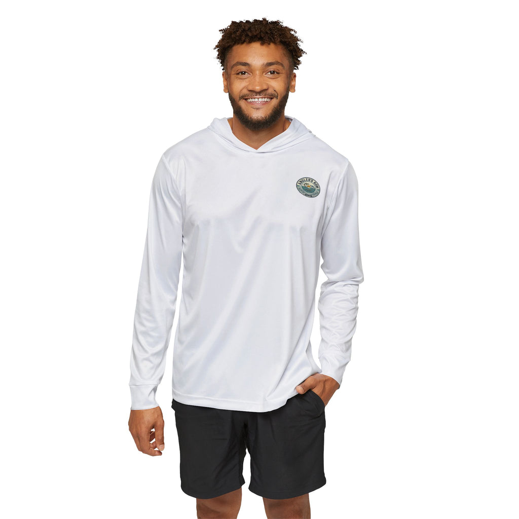 Angler's Row Fishing Hoodie — Men's Performance Warmup Hoodie