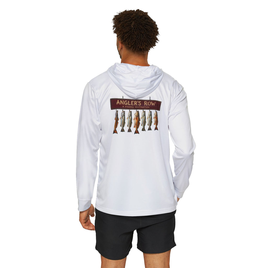 Angler's Row Fishing Hoodie — Men's Performance Warmup Hoodie