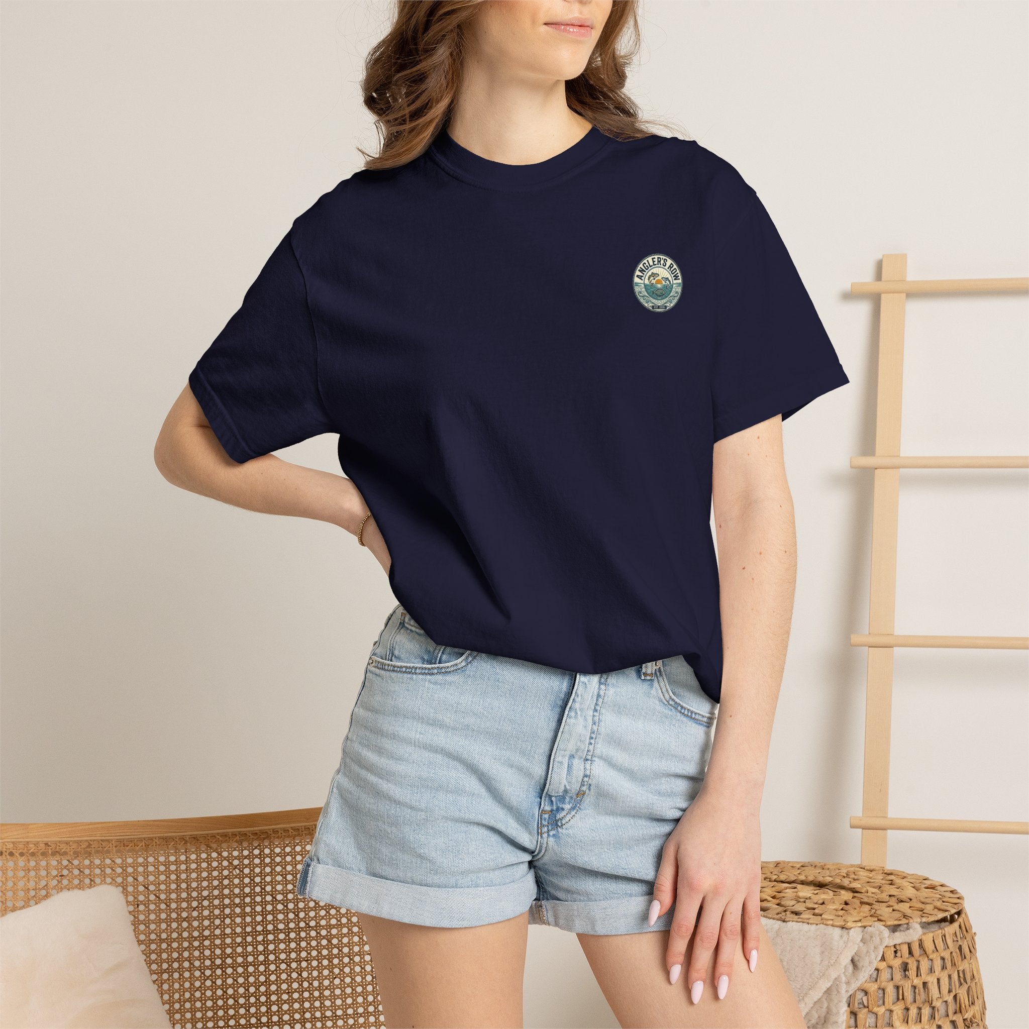 Angler's Row Fishing Lure T-Shirt | Vintage Bait Graphic