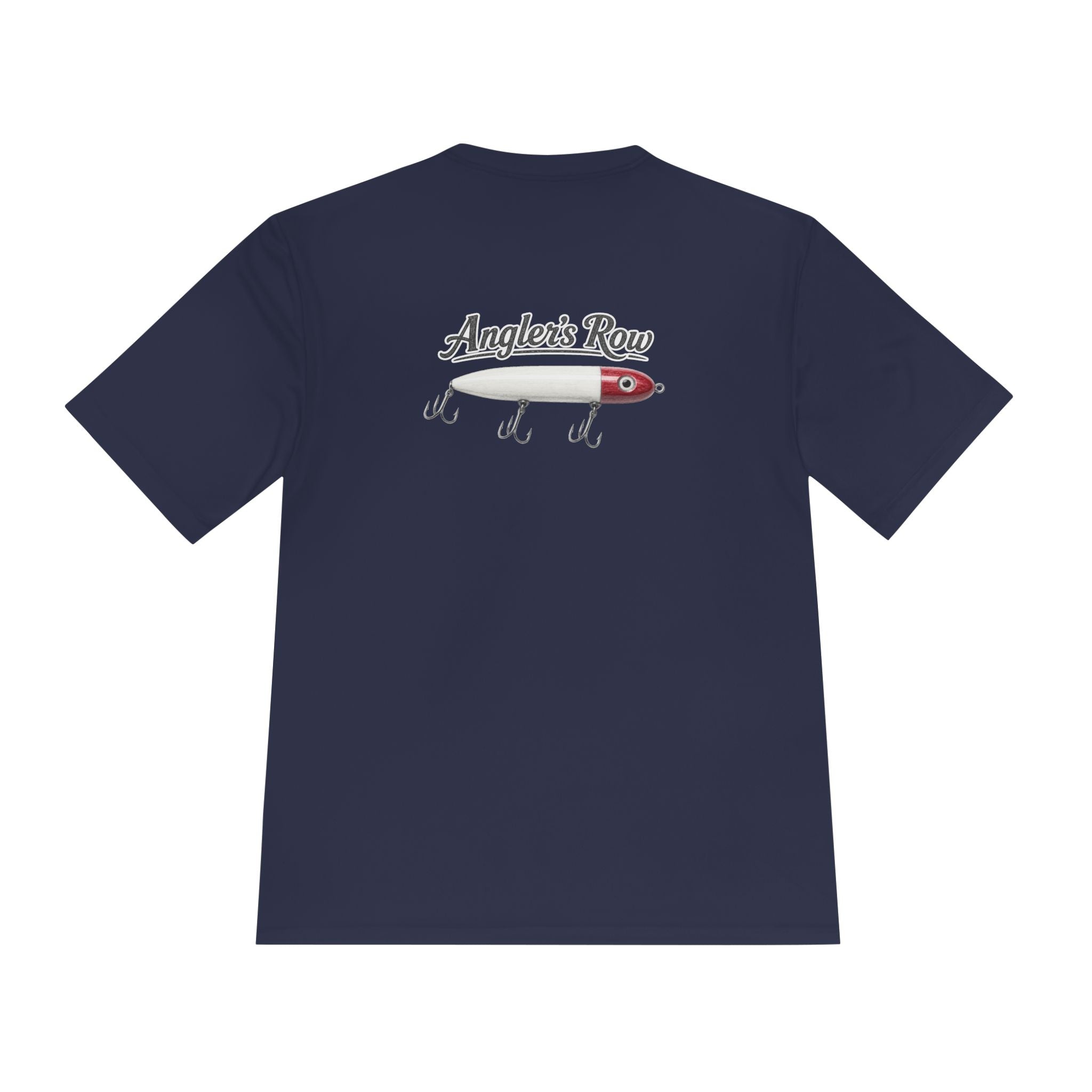 Fishing Lure Performance Tee — "Angler's Row" Moisture‑Wicking Shirt