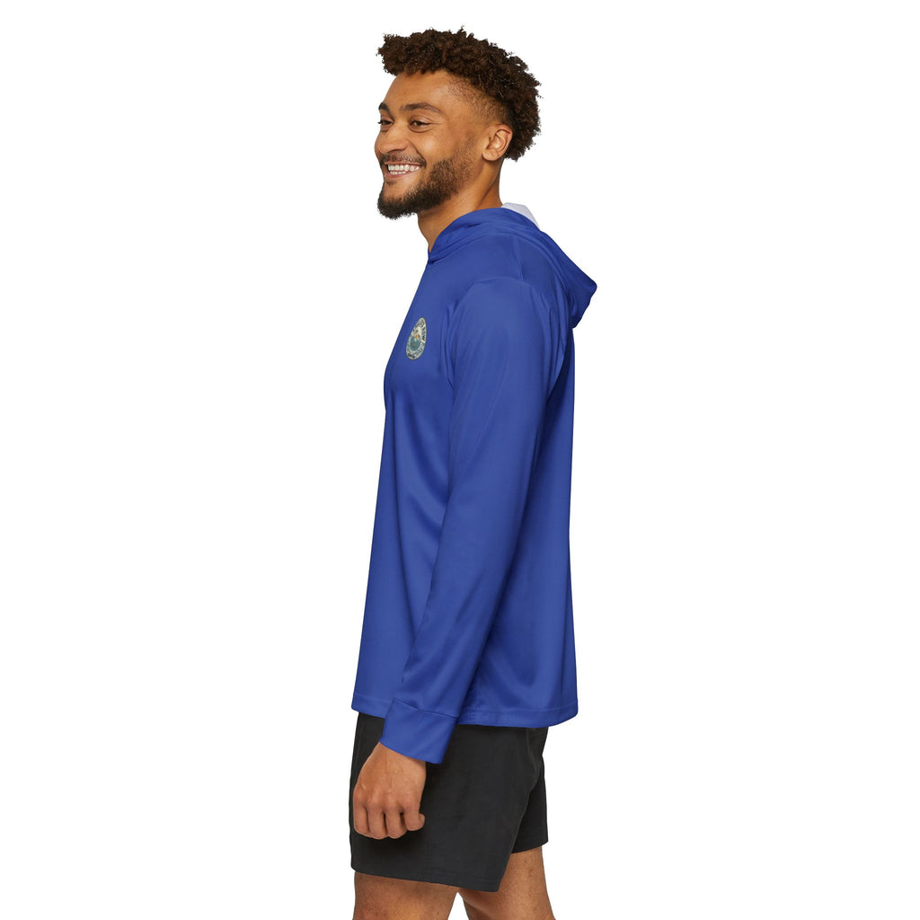 Fishing Hoodie —  Sports Warmup Hoodie with Fish Graphic