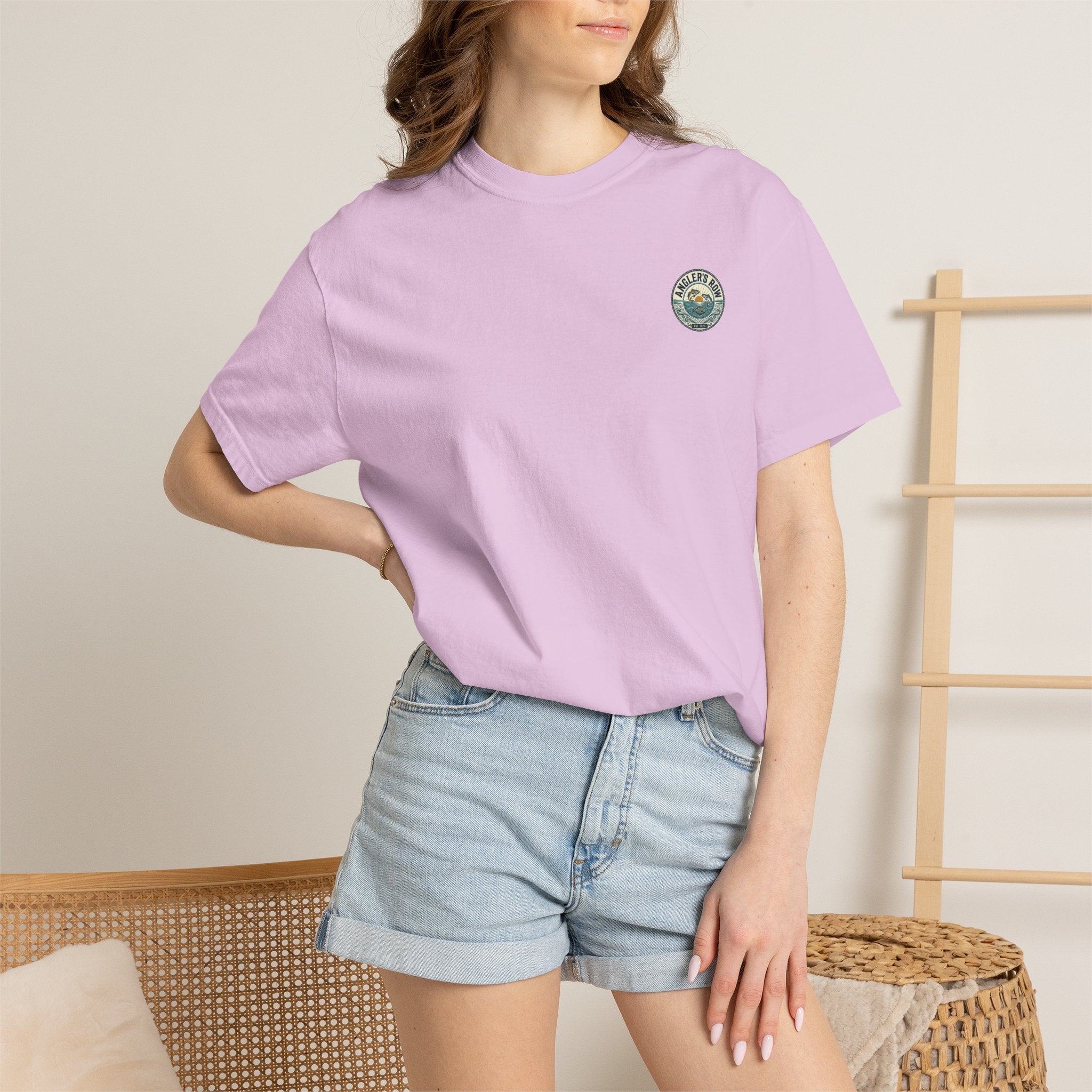 Angler's Row Fishing Lure T-Shirt | Vintage Bait Graphic