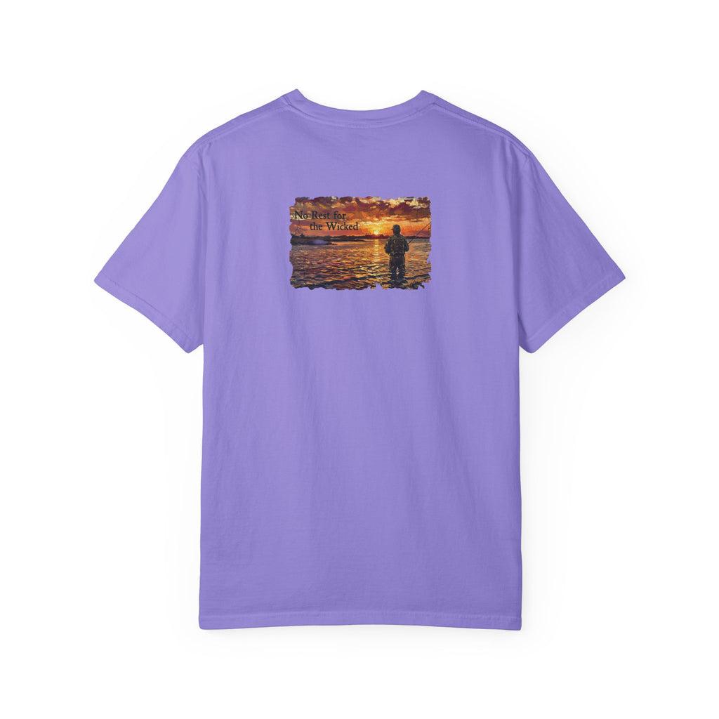Sunset Angler T-Shirt — Cotton