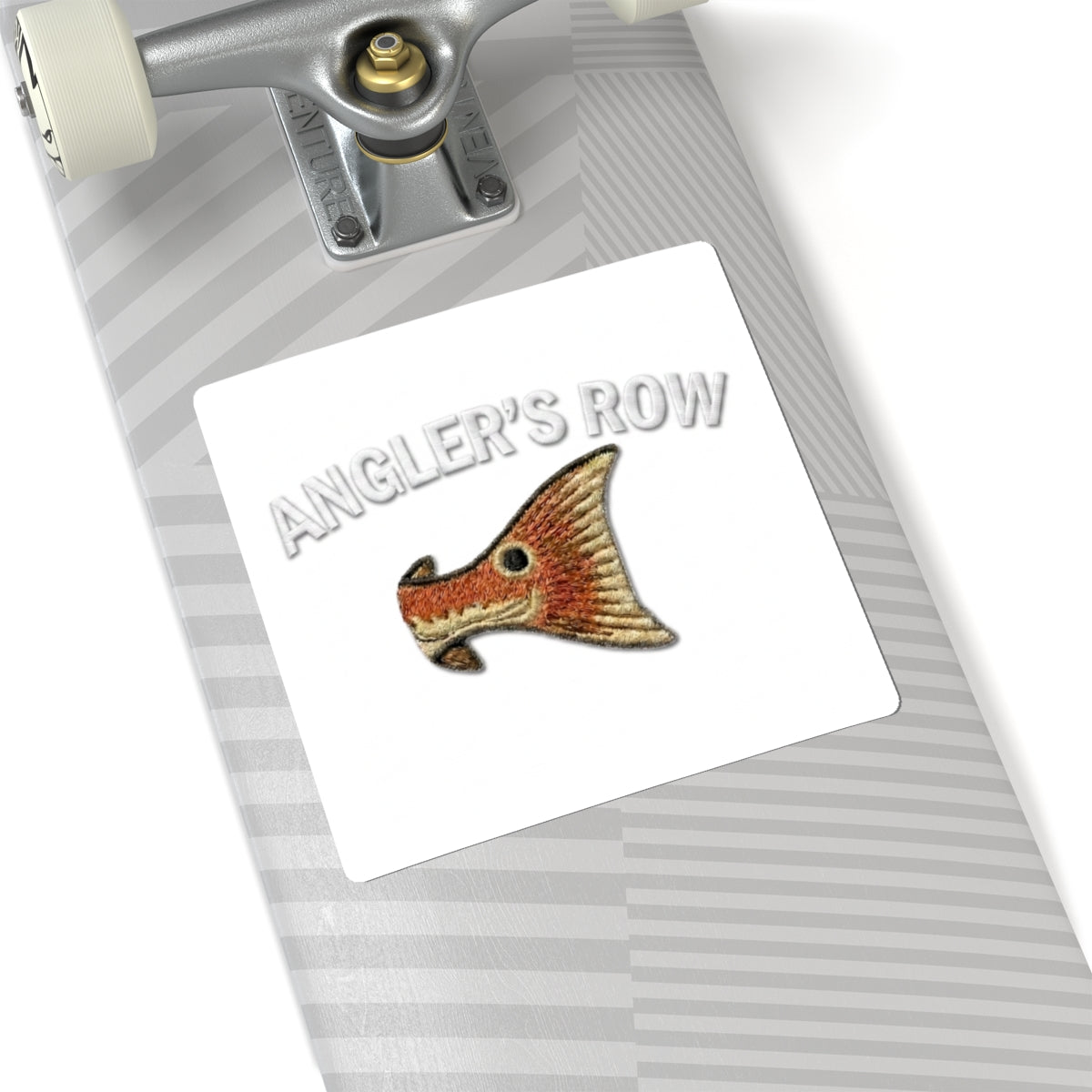 Angler's Row Fishing Decal