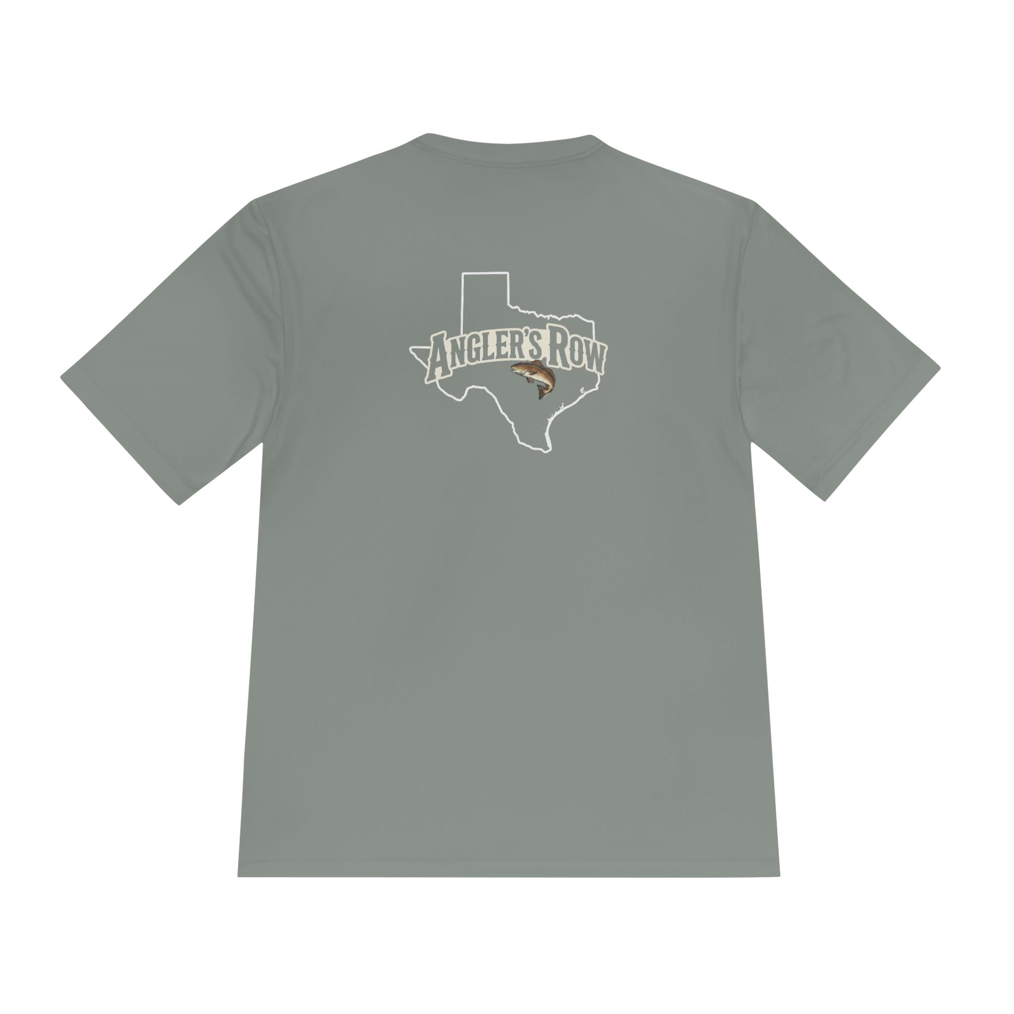 Texas Angler's Row Logo Moisture-Wicking Tee