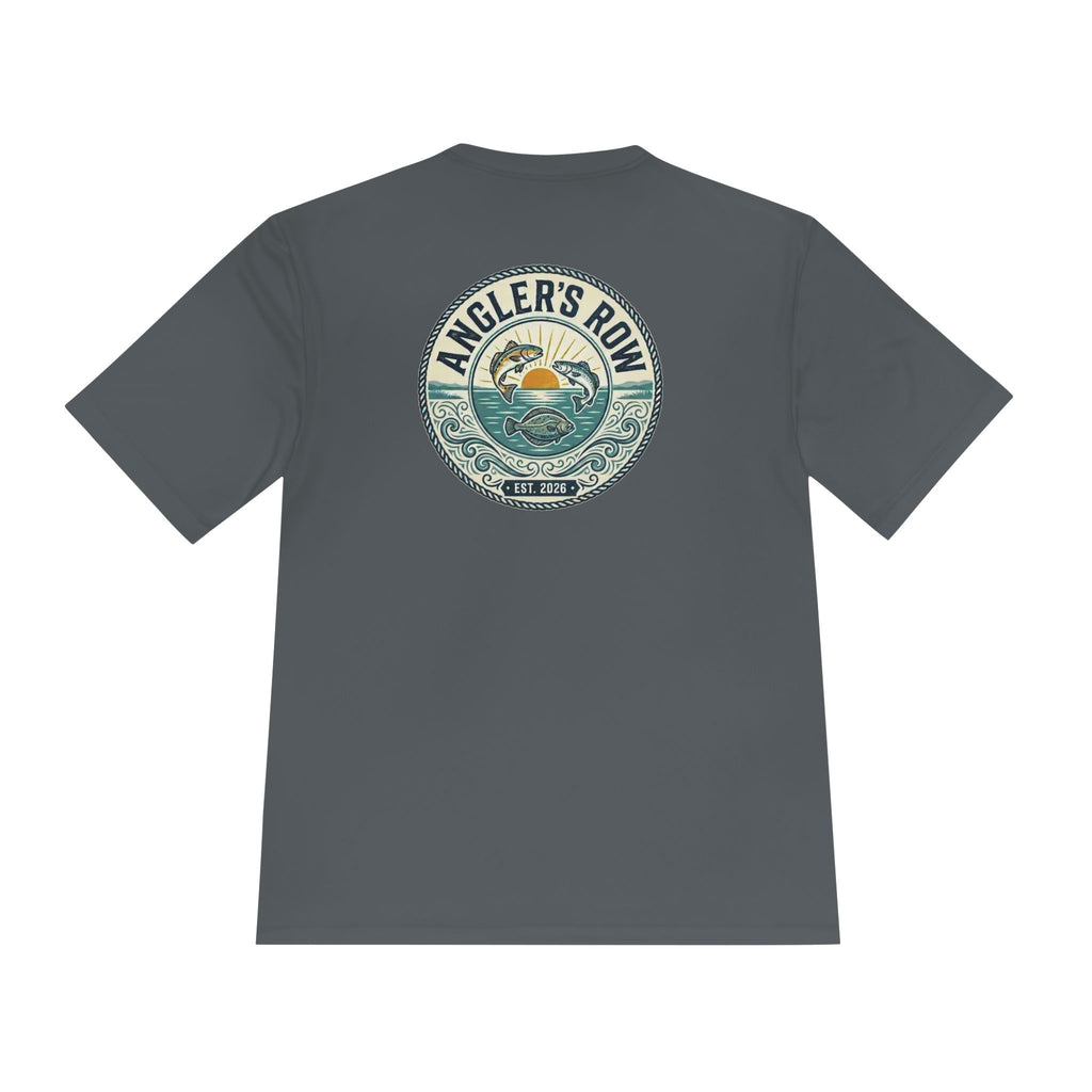 Angler's Row Fishing Logo Tee | Fishing T-Shirt, moisture-wicking