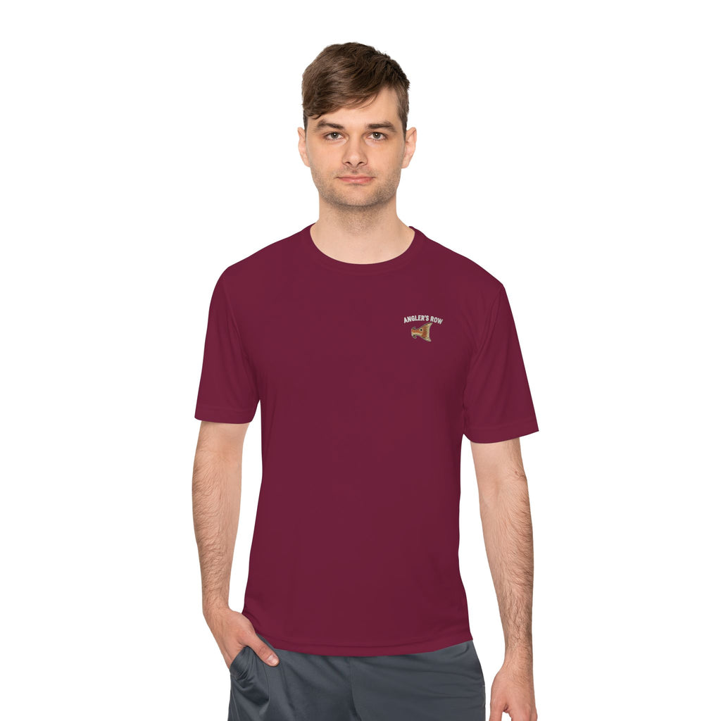 Angler's Row Fishing Logo Tee | Fishing T-Shirt, moisture-wicking