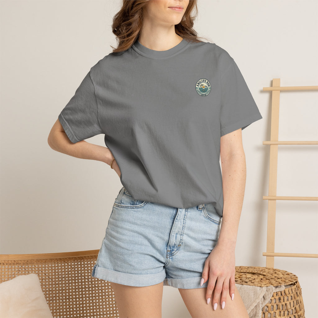 Angler's Row Fishing Lure T-Shirt | Vintage Bait Graphic