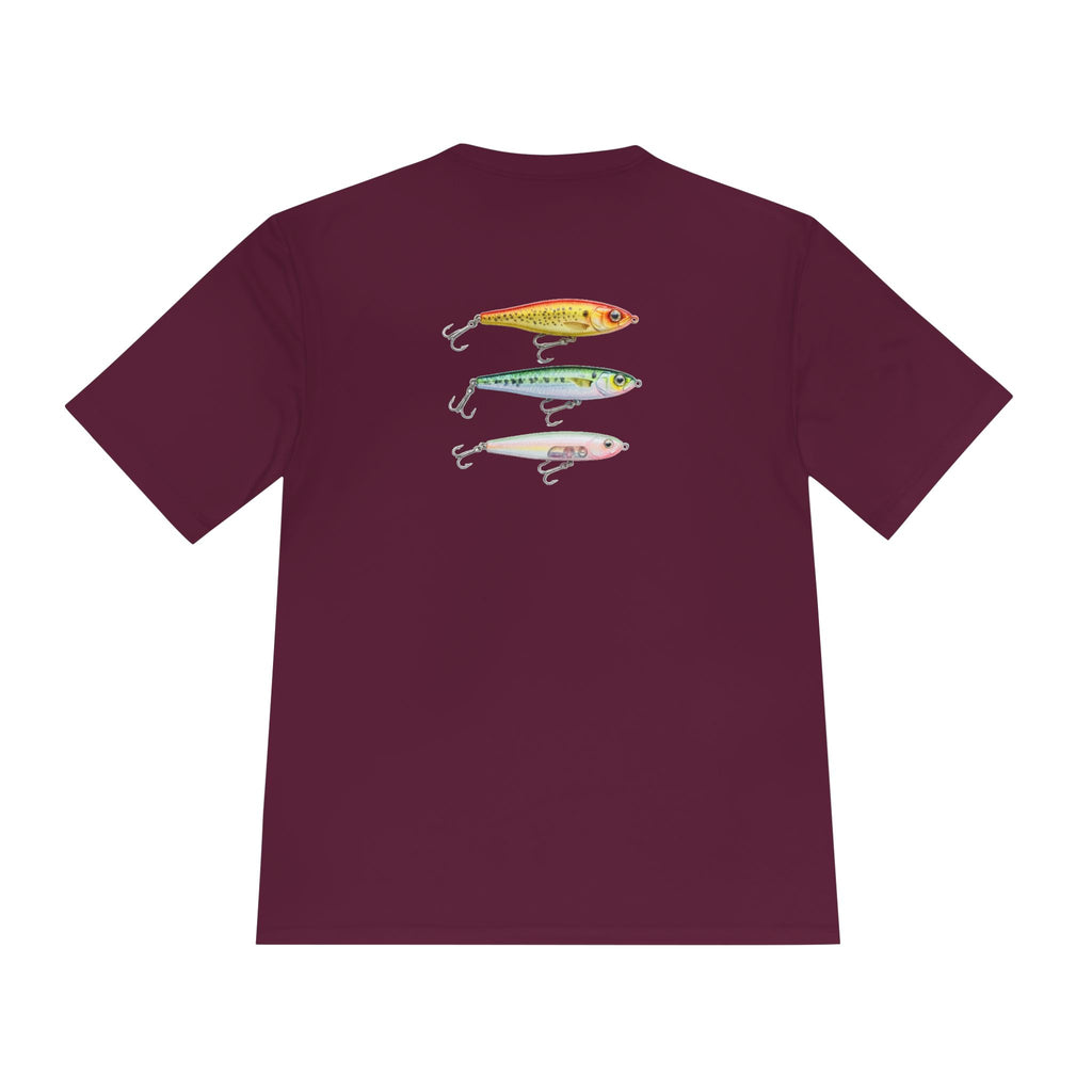 Fishing Lures Performance Tee — Moisture‑Wicking Fishing Shirt