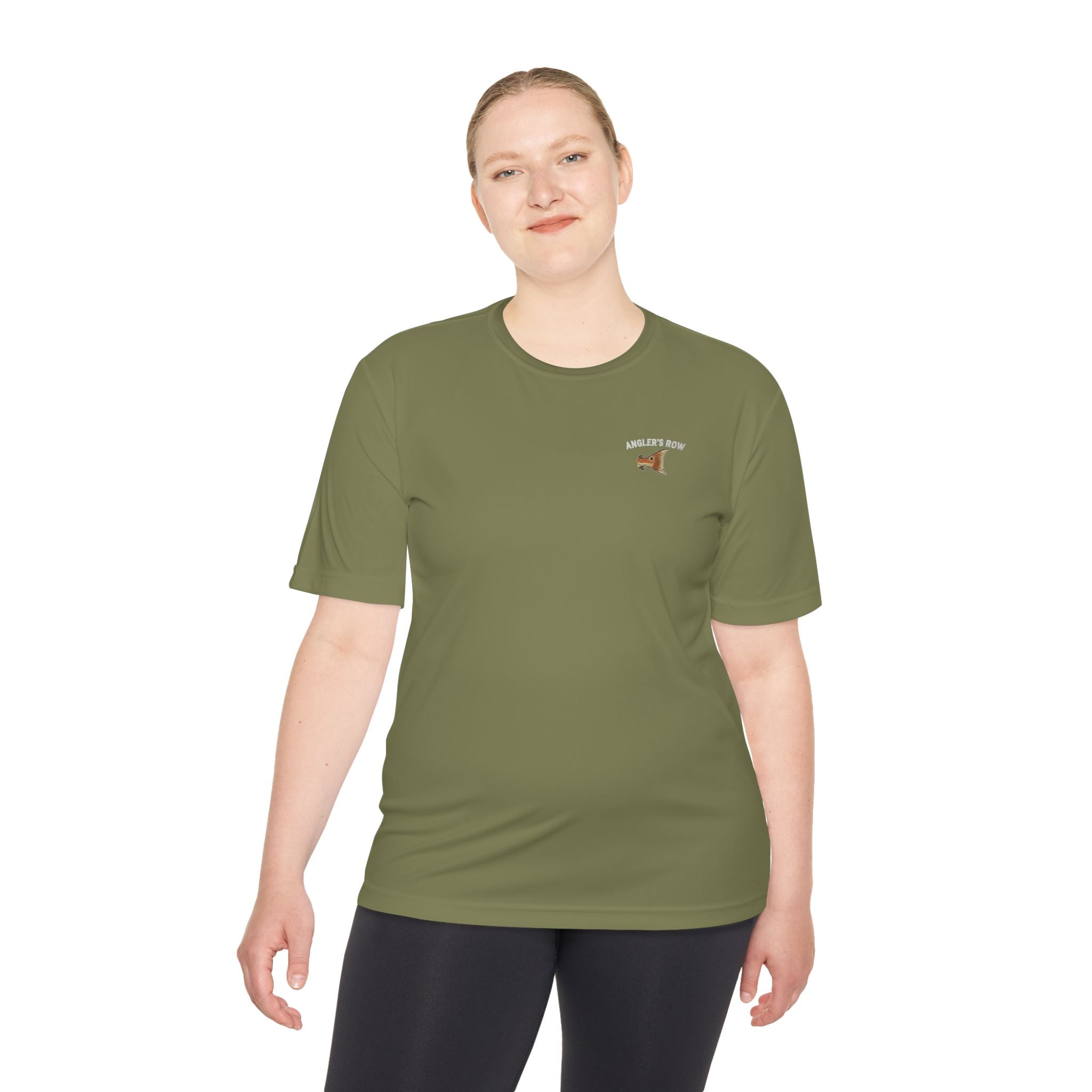 Angler's Row Fishing Logo Tee | Fishing T-Shirt, moisture-wicking